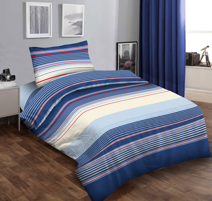 Single Bed Size Printed 3pc Complete Bedding Set