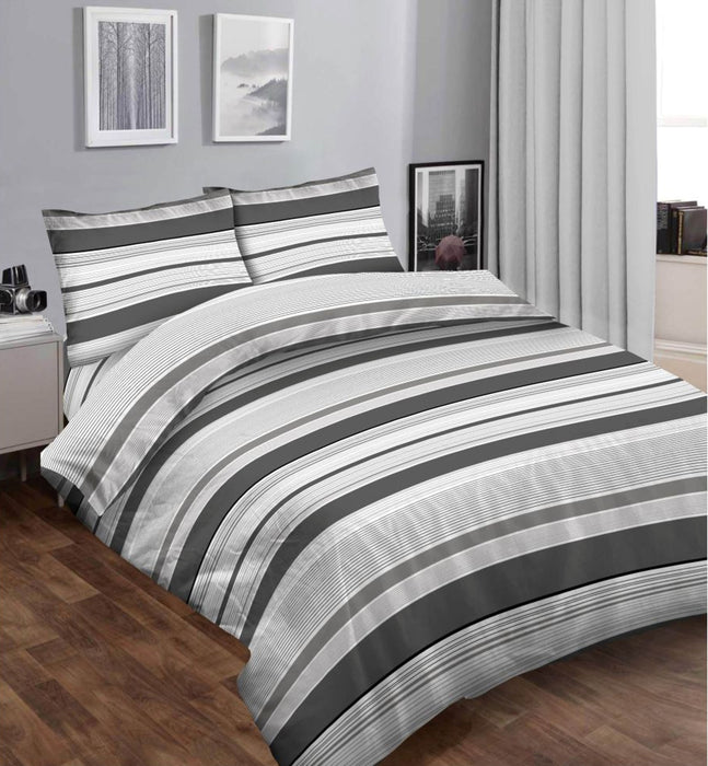 Double Bed Size Printed 4pc Complete Bedding Set