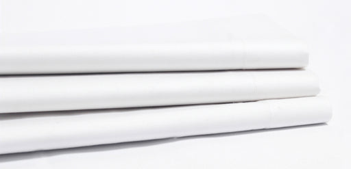 White 100% Cotton Flat Sheet Super King Size 200 Thread Count