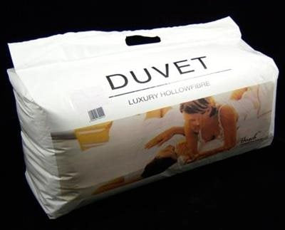 Budget Range Single Duvet Quilt 10.5 Tog Hollowfibre