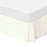 Bed Base Valance Small Double Box Pleated Platform Divan Cream