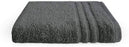 Wholesale Dark Grey Bath Towels 500gsm 100% Cotton Packs of 6, 12 and 48