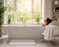 White Bath Sheets Towels 650gsm 90 x 150cm 100% Cotton Packs of 2, 10 and 24