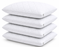 Pillow Protectors Zipped Quilted Anti Allergy Microfibre Soft Touch Fully Enclosed Covers 4 Pack