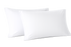 Super King Size Pillow Cases White 200TC 100% Cotton Sateen Soft Pair 50x90cm