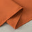 66" x 72" Burnt Orange Blackout Bedroom Eyelet Curtains with Tiebacks