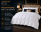 Caesar Bed Size 320 x 235cm Lightweight 4.5 Tog Duvet Microfibre Down Alternative