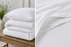 White 100% Cotton Duvet Cover Set Percale 200 Thread Count Bedding Single Double King Super King
