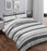 Double Bed Size Printed 4pc Complete Bedding Set