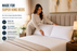 Super King Size Luxury Pillows Pack of 2 Down Alternative Microfibre