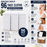Luxury White Face Towels Wash Cloths Flannels 600gsm 100% Cotton Packs of 12 and 96