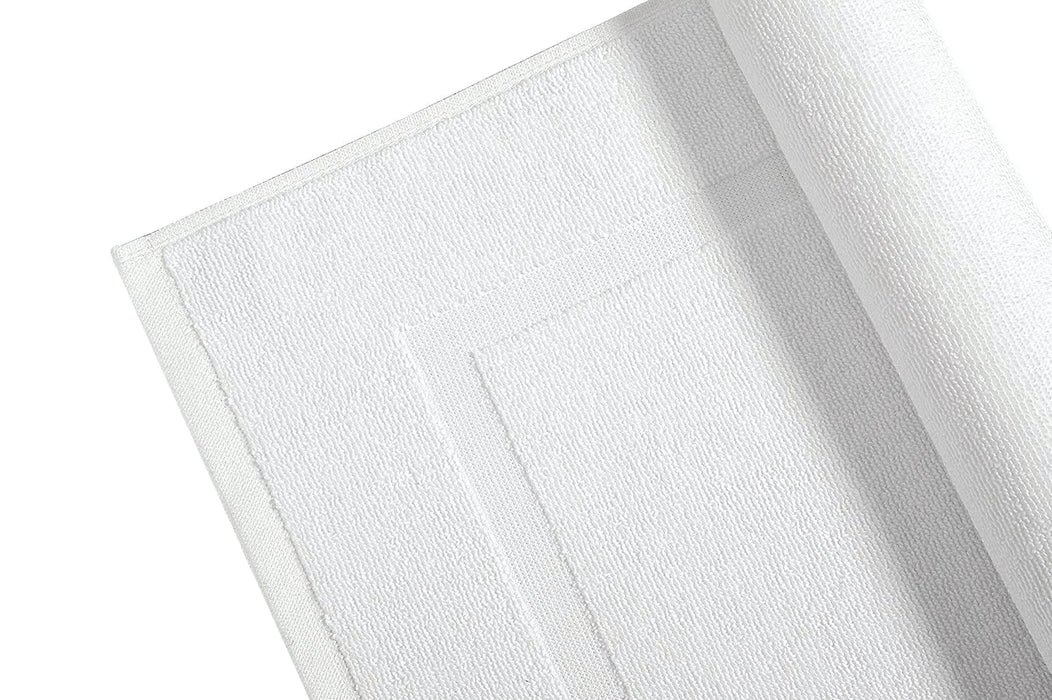 Wholesale Bath Mats 100% Cotton White Towelling Type 700gsm 50 x 70cm