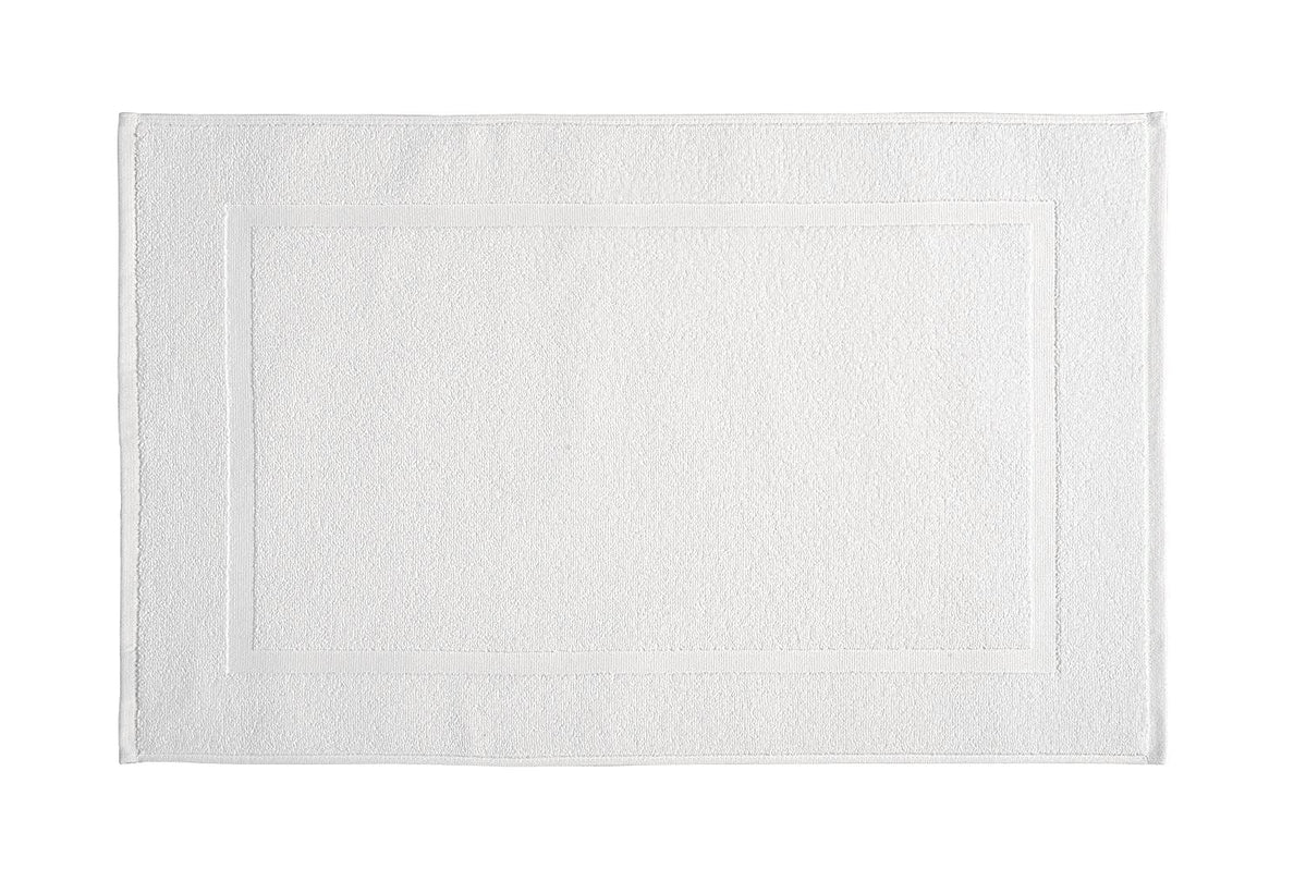 Wholesale Bath Mats 100 Cotton White Towelling Type 700gsm 50 x 70cm