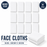 Luxury White Face Towels Wash Cloths Flannels 600gsm 100% Cotton Packs of 12 and 96