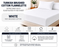 Single Bed Brushed Cotton Flannelette Fitted Sheet White 160gsm Superior Quality