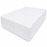 Single Bed Brushed Cotton Flannelette Fitted Sheet White 160gsm Superior Quality