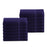 Navy Blue Gym Sport Small Hand Towels 30 x 85cm 100% Cotton 450gsm