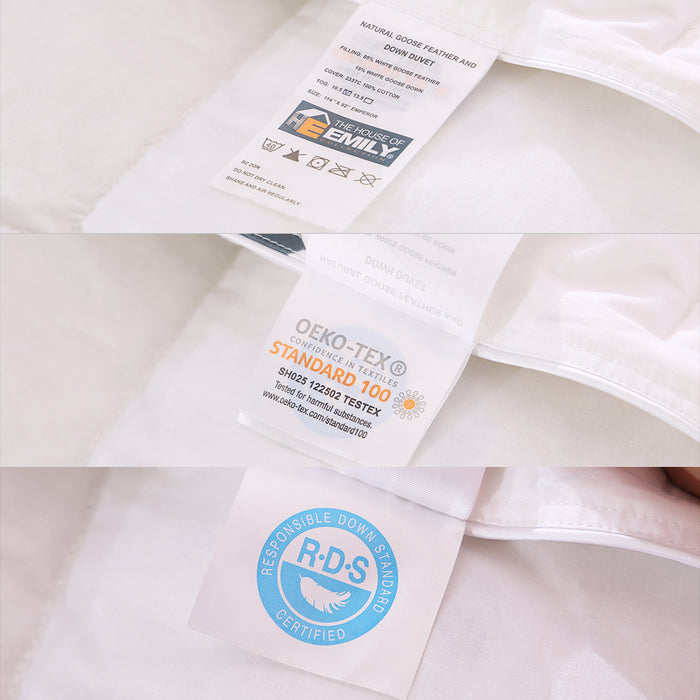 Emperor Duvet Goose Feather and Down 10.5 Tog
