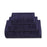 Extra Thick Bath Towel Navy Blue 750 GSM 100% Cotton