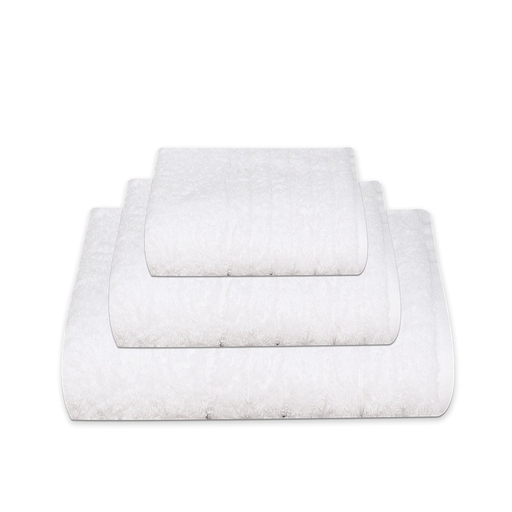 Wholesale 100% Cotton White Hand Towels 500gsm Ringspun