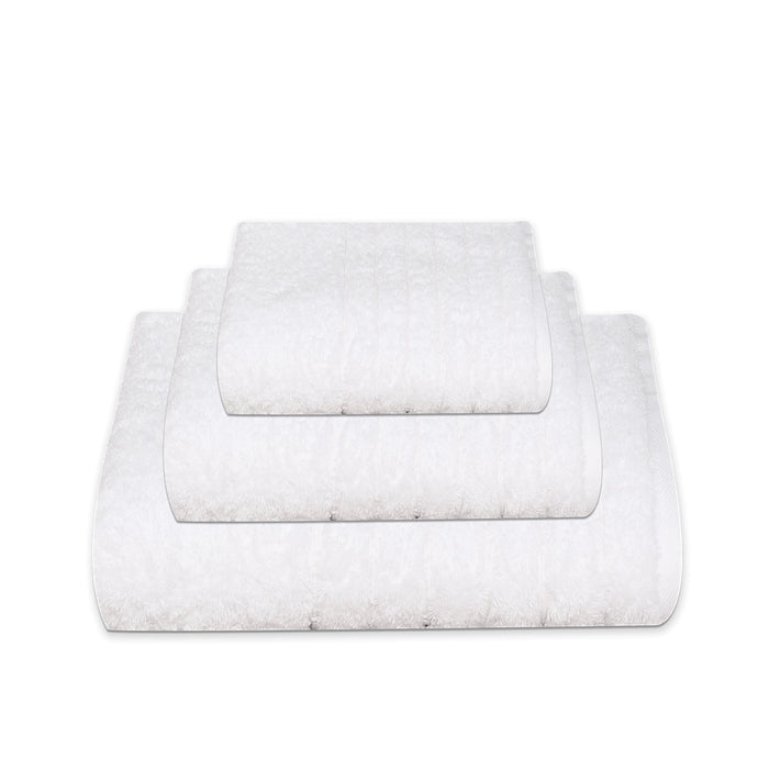 Wholesale 100% Cotton White Hand Towels 500gsm Ringspun