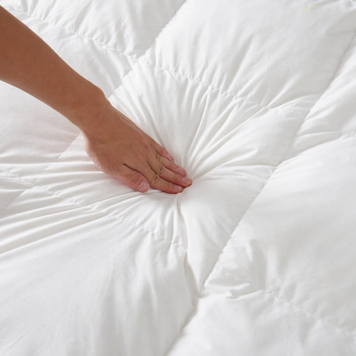 Large Emperor Mattress Topper Goose Feather and Down 3" Thick