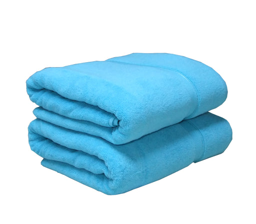 Wholesale Aqua Hand Towels 650gsm 100% Cotton - Packs of 4, 20 and 48