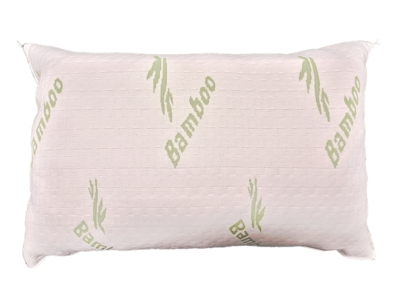 Firm Memory Foam Bamboo Pillow 19cm High