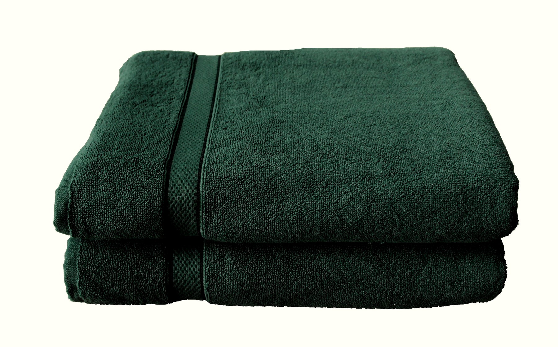 Wholesale Hunter Green Bath Sheets 90 x 150cm 650gsm 100% Cotton