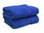 classic blue 100% cotton towels