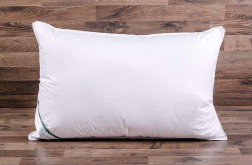 Luxury Down Surround Pillow 3 Chamber Hungarian Goose Down and Feather 280 TC Cotton Cover Medium to Firm Support