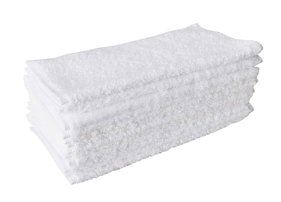 White Bath Sheets Eco Friendly Energy Saving 75 x 154cm 315gsm