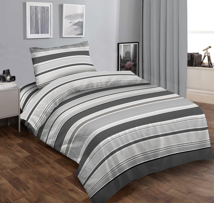 Single Bed Size Printed 3pc Complete Bedding Set