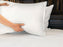 Super King Size Pillow Protectors Quilted Microfibre 50 x 90 cm Zipped Pack of 2 Hypo Allergenic Soft Smooth Touch