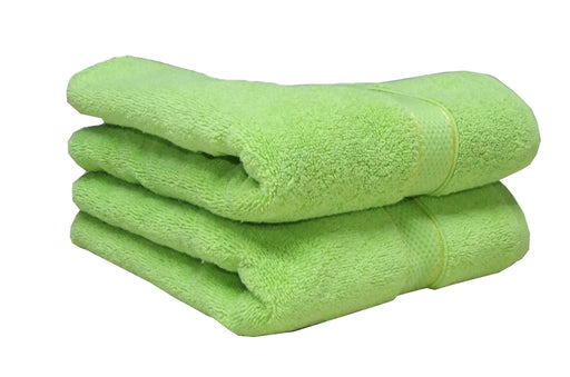Lime Green Hand Towels 650gsm 100% Cotton - Packs of 4, 20 and 48