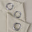 285cm Extra Wide Readymade Curtain Pair Eyelet Blackout Tie Backs