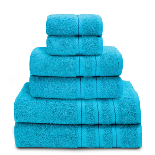 Aqua Bath Towels 100% Cotton 450 gsm Packs of 3, 12 and 48