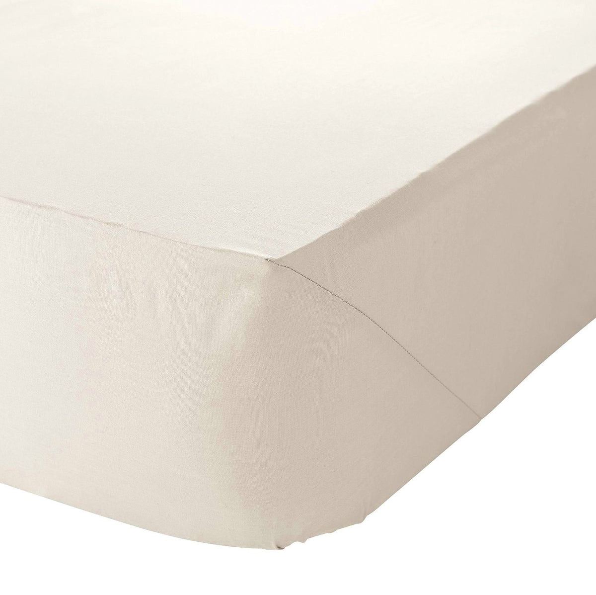 Cream Single Fitted Sheet 10