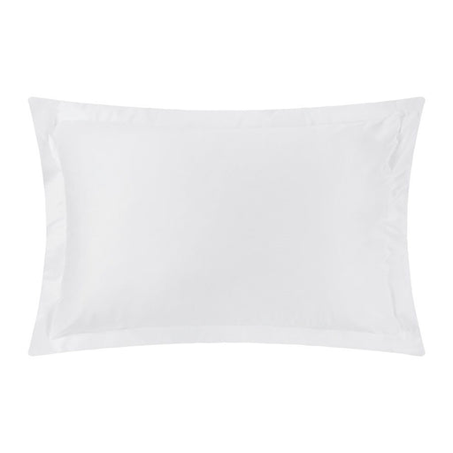 Oxford Super King Size Pillowcase Pair White Egyptian Cotton 400Tc