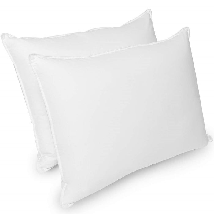 Super King Pillows Goose Feather and Down 20 x 36 Factory2u factory2u