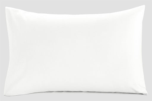 Pillowcase Pair White Standard Size 200 TC Polycotton