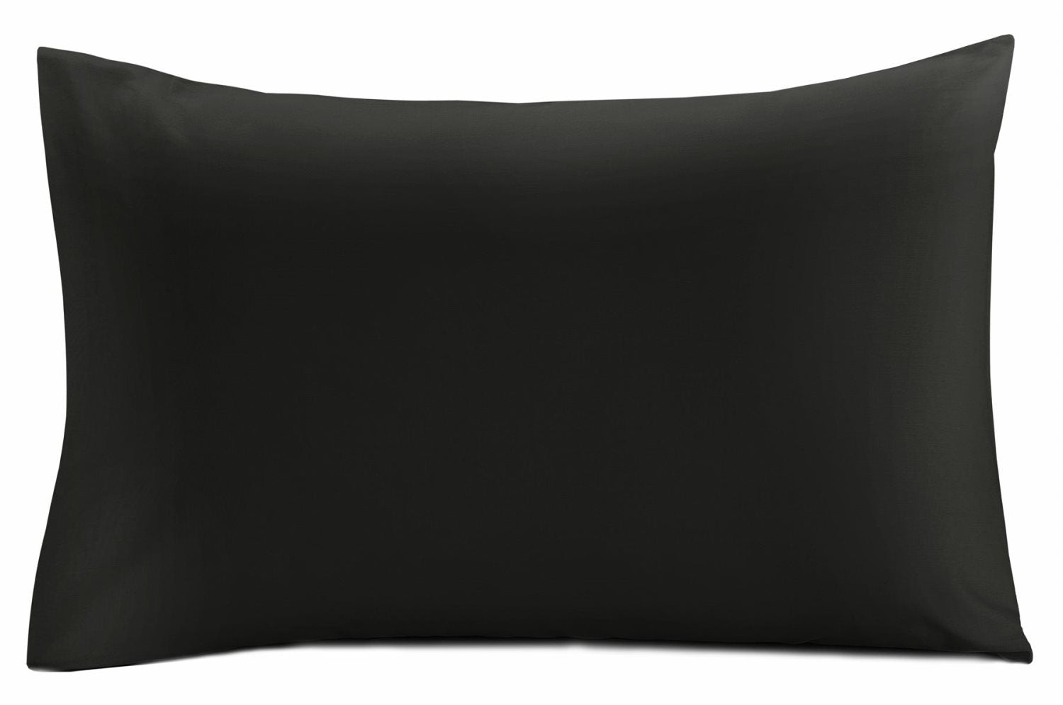 Emperor Pillowcases Black Pack of 2 Polycotton