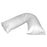 V Shaped Pillowcase White Easy Fit