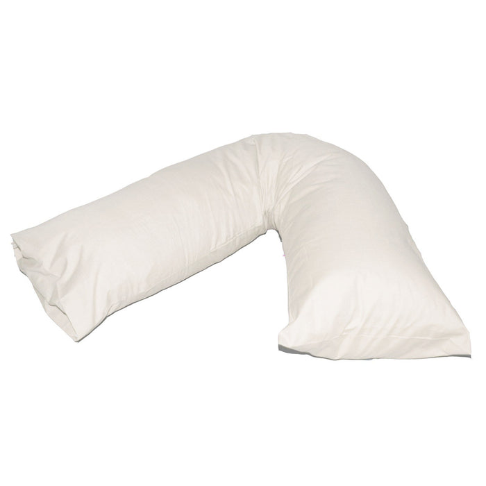 V Shaped Pillowcase Cream Easy Fit