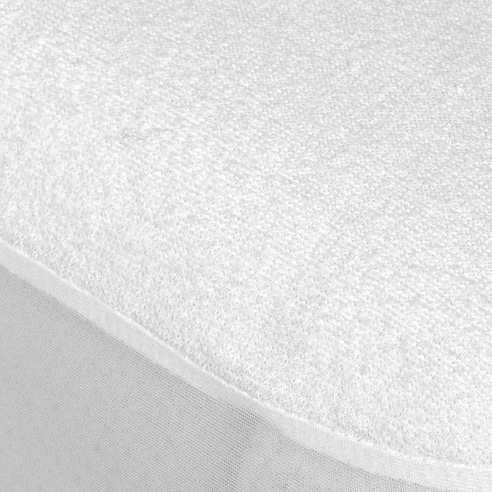 Cot Bed Waterproof Mattress Protector Terry Towelling 12" Extra Deep